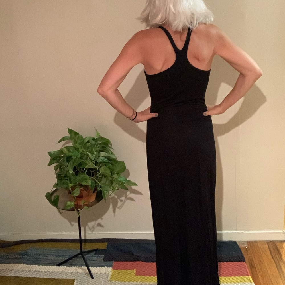 Club Monaco black long dress